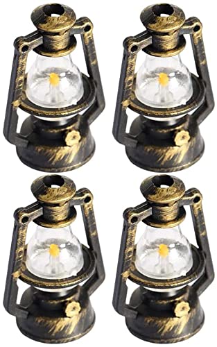 限定セラムルタン・クレームルタン ミニチュアセット♡マキシミニチュアセット付♡ Amazon | ミニチュアランタンドールハウス1:12レトロ灯油ランプ